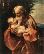 RENI, Guido St Joseph with the Infant Jesus dy France oil painting artist